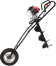 EARTH AUGER 3.5 HP / 68 CC TROLLEY TYPE WITH WHEEL